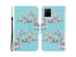 Compre Capa Com Estampa Anti-riscos E À Prova De Quedas, Em Couro Pu, Tipo Carteira, Com Textura Cruzada, Para Vivo Y21/y21s/y33s, Com Flor Rosa