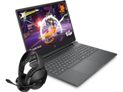 Pack Portátil  Gaming HP Victus (15.6' - Intel Core i7-13620H - RAM: 16GB - 1TB SSD - NVIDIA® GeForce RTX 4050 - Windows 11) + Headset HyperX Cloud Jet Wireless Gaming