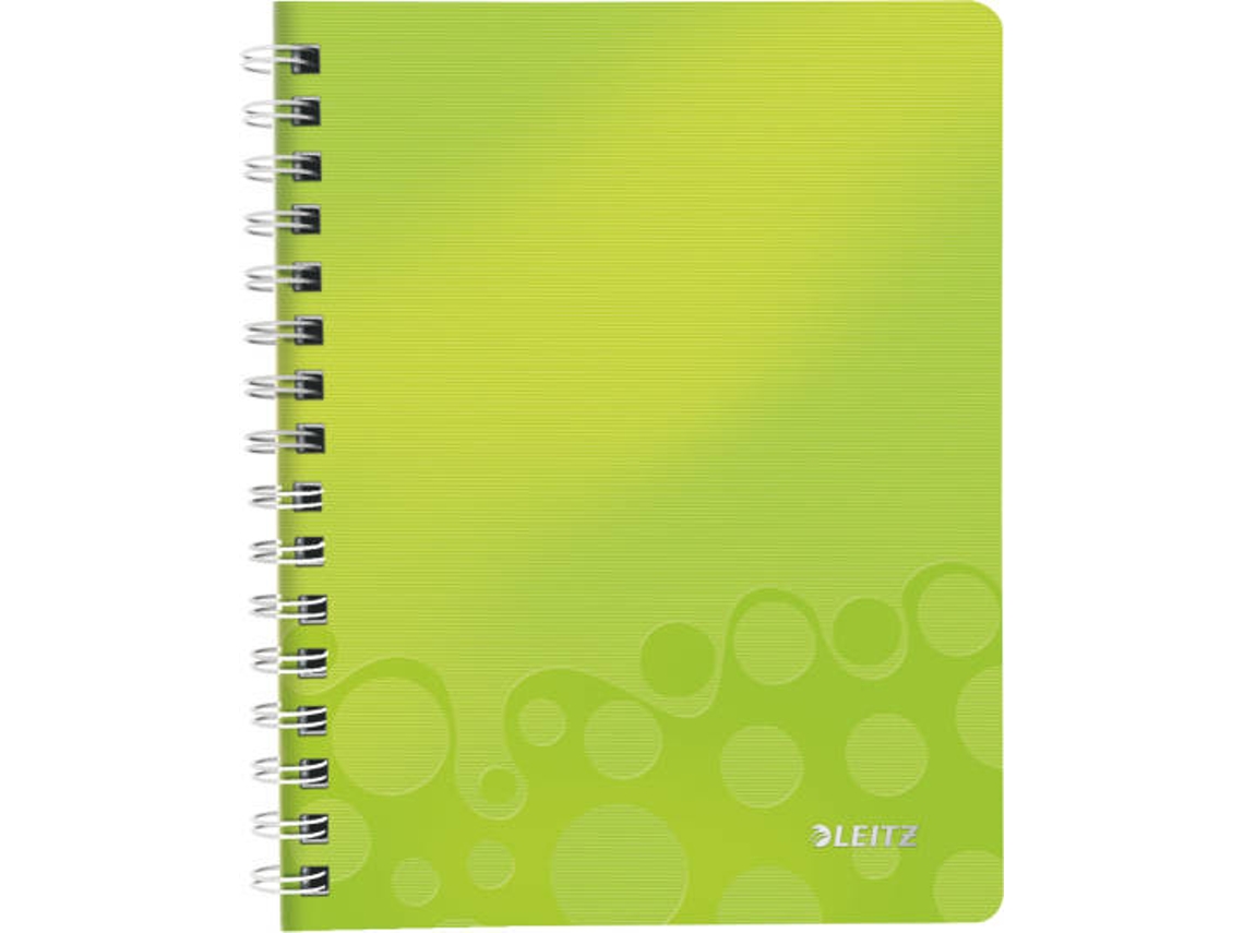 Caderno LEITZ WOW (Verde - A5 - Quadriculado - 21x15x2cm)