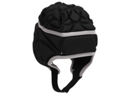 Capacete de Futebol Anti choque, EVA, Proteção de Colisão, Leve, Preto, para Crianças e Adolescentes S/MARCA