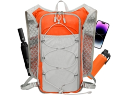 Mochila de hidratação refletora com bolsa multifuncional para uso doméstico, feminino e infantil.