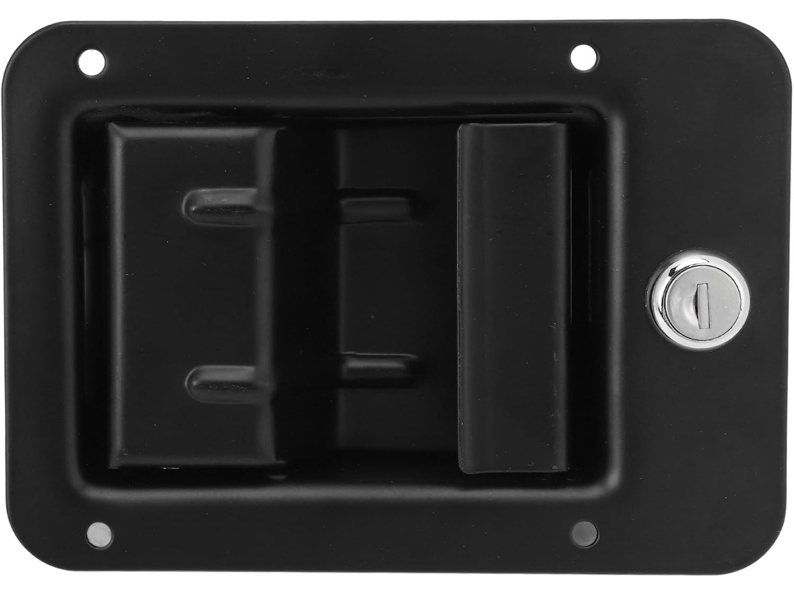 Trava De Alça Para Caixa Ferramentas 162x115mm Em Aço Inoxidável, Com