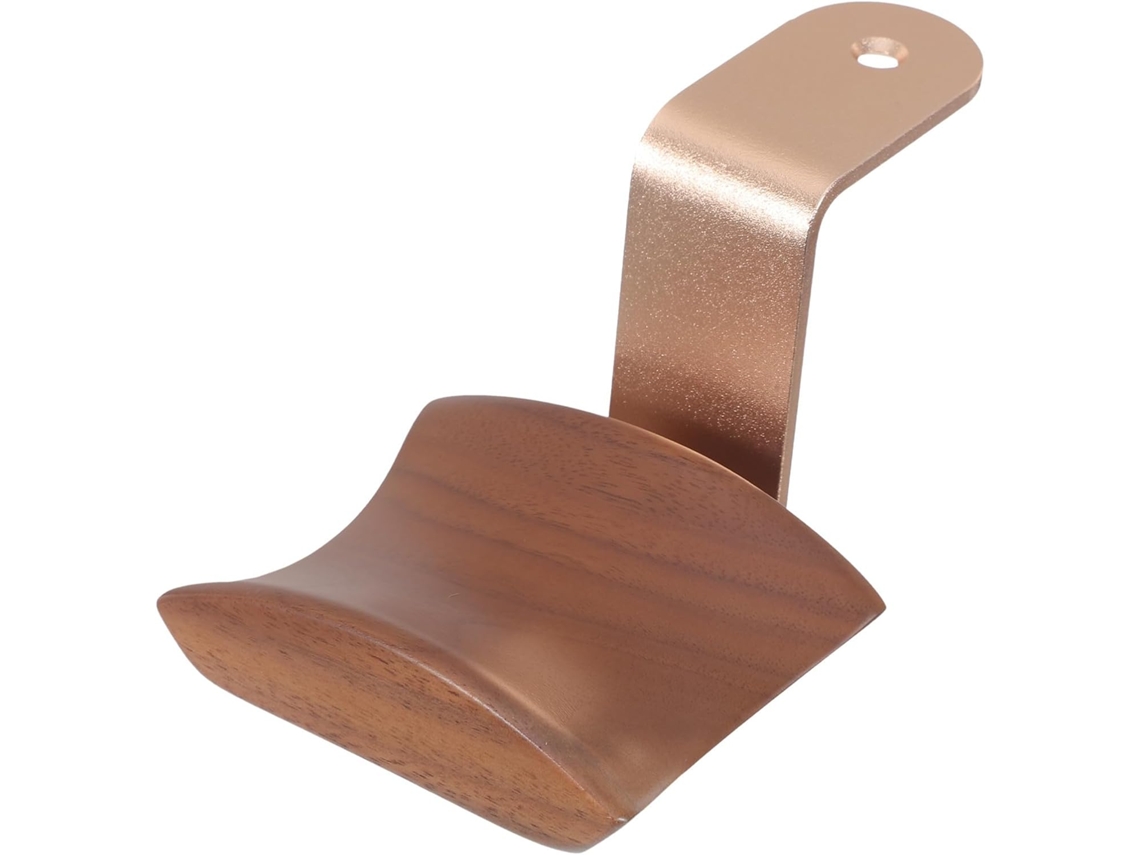 Ultechnovo Support De Casque Audio Et Accès Facile En Aluminium Et Bois, Compatible Polyvalent Design