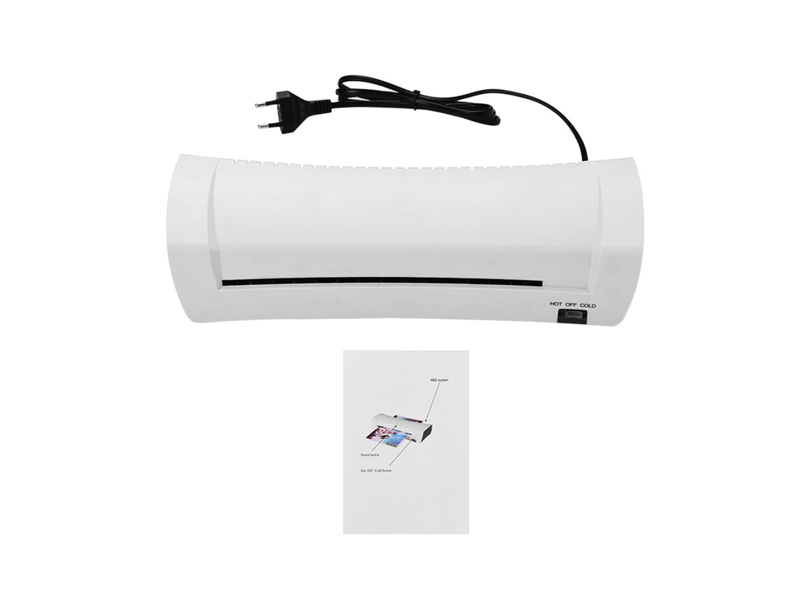 Laminador A4, 230mm, Osmile SL200, laminação quente e fria, para documentos, fotos, casa, escola, escritório | S/MARCA