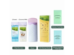 Kit De Depilação Móvel 100g Sem Resina