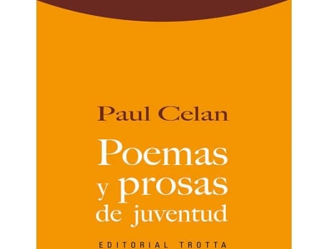 Livro Poemas Y Prosas De Juventud de Pau Celan (Espanhol)