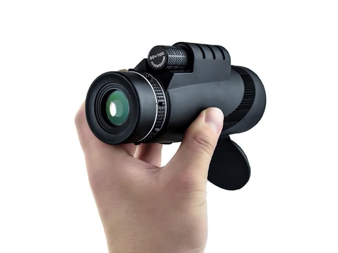 40X60 Poderoso Telescópio Monocular Câmera de Telefone Zoom Starscope Tripé Clipe de Telefone para Um AIHONTAI