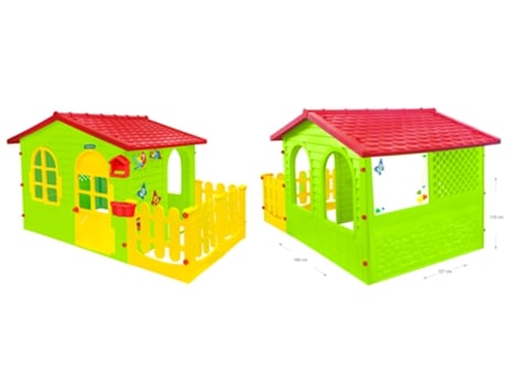 12243 Casa Grande De Jardim Com Cerca Mochtoys Mochtoys Mochtoys