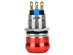 Botão de Parada de Emergência 440v 10a Ip65 Ik08