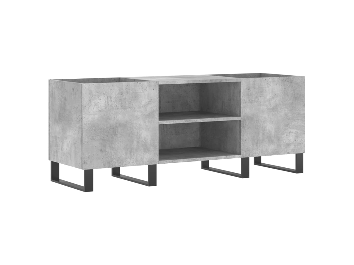 Record Cabinet, Record Cabinets Vidaxl Cinzeto Madeira Processada (n/a)