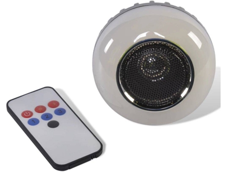 Party Fun Lights Luz Bluetooth com coluna e controlo remoto