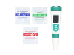 Medidor de qualidade da água Primerox com TDS, EC, pH e função de voz | S/BRAND