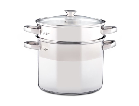 Casserola Lamart Ltss2417 Aço Inoxidável 24 Cm Compatível Com Todos Os Fogos