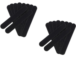 Conjunto De 60 Almofadas Absorventes De Suor Para Chapéus, Descartáveis, Resistentes A Manchas, Pretas.