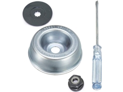 Kit Adaptador Universal de Lâminas Rebe-kit para Cortadores de Grama Stihl e Husqvarna com Peças de Reposição em Aço Inoxidável