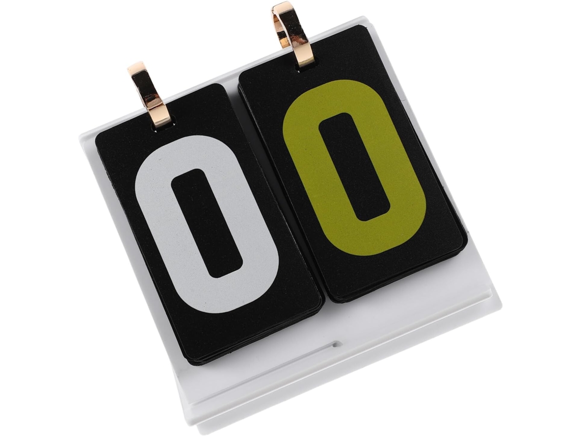 Placar Portátil Em Acrílico Com Iluminação Colorida Para Jogos De