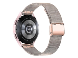 Pulseira De Relógio Milanesa De Aço Inoxidável De 20 Mm Com Fivela Traseira Tipo Tartaruga Tipo A Olysi Shop
