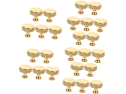 Conjunto De 25 Puxadores De Gaveta Em Metal Dourado, Estilo Moderno, Para Móveis.