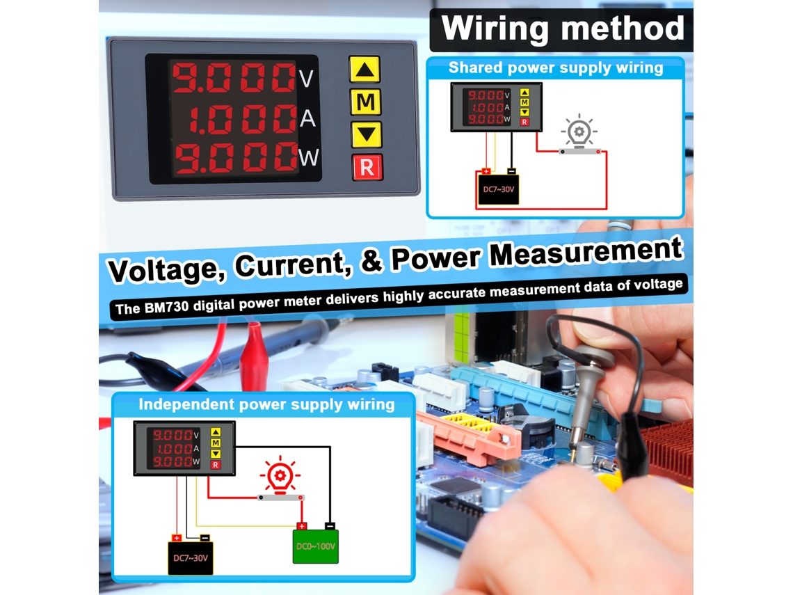 Detector de Radiação Emf com Tela LCD Grande S/MARCA com Indicadores de Luz e Alarme Sonoro