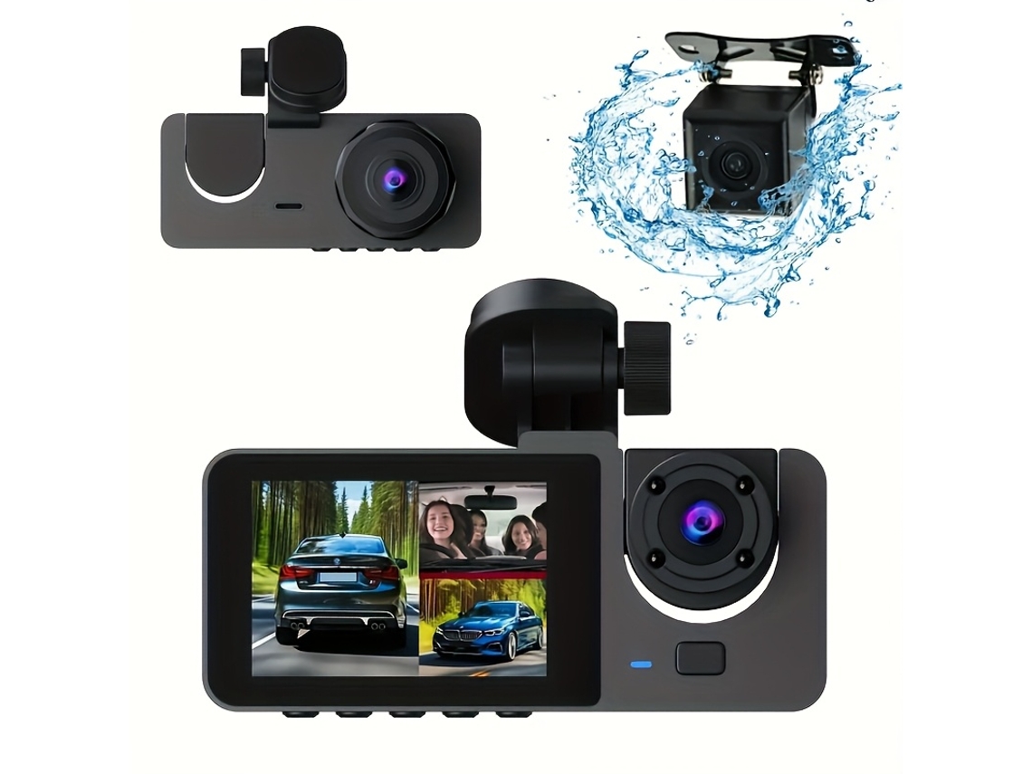 Gravador De Condução Câmera Veicular 1080p Com Sensor De Gravidade E 4g Spqment