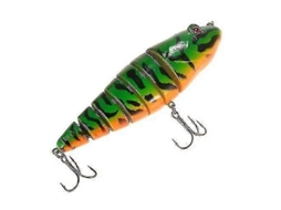 Isqueiro De Pesca Hmwy 11,8cm/35g 7 Seções Articuladas Imitando Truita