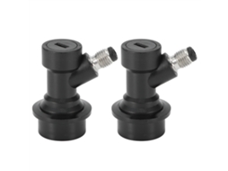 Eyf kit 2pcs Desconectores de Fechamento por Bola 1/4mfl para Cerveja Caseira Barril