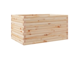 Garden Planter, Garden Planters Vidaxl Marrom Madeira De Pinho (90 X 60 X 46 Cm)