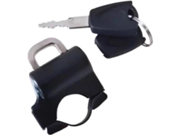 Cadeado para Guidão de Motocicleta Trava Capacete Scooter Quadriciclo Bicicleta Antifurto Antifurto: Este