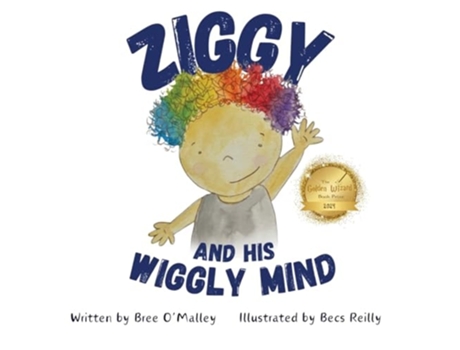 Livro Ziggy and his Wiggly Mind de Bree O'Malley (Inglês)