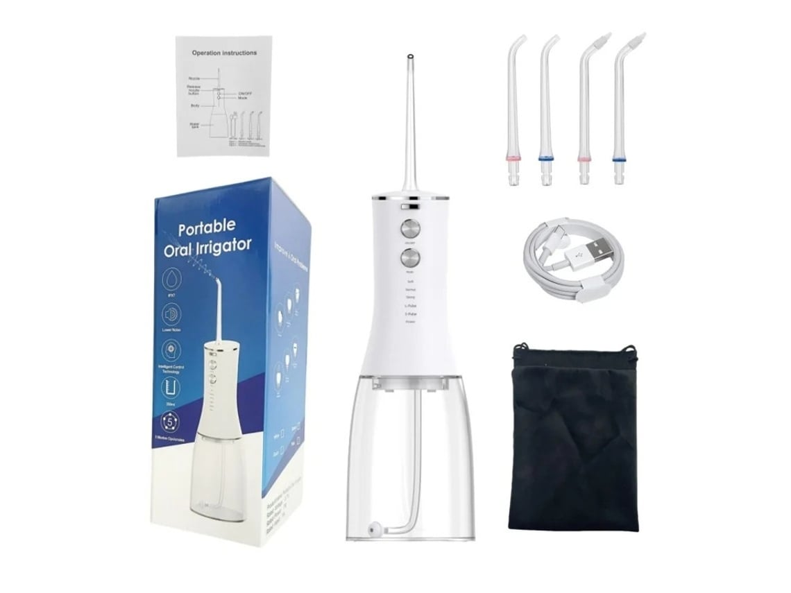 Irrigador Oral Portátil Yizhood F315a Branco