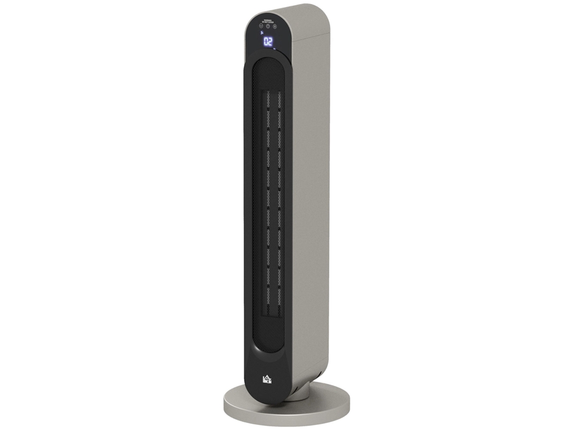 Aquecedor Cerâmico Ptc 2200w (oscilante, Controle Remoto, 11x15x21 Cm)
