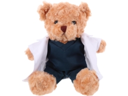 Vestido De Médico Para Ursinho Pelúcia, Brinquedo Pelúcia E Algodão