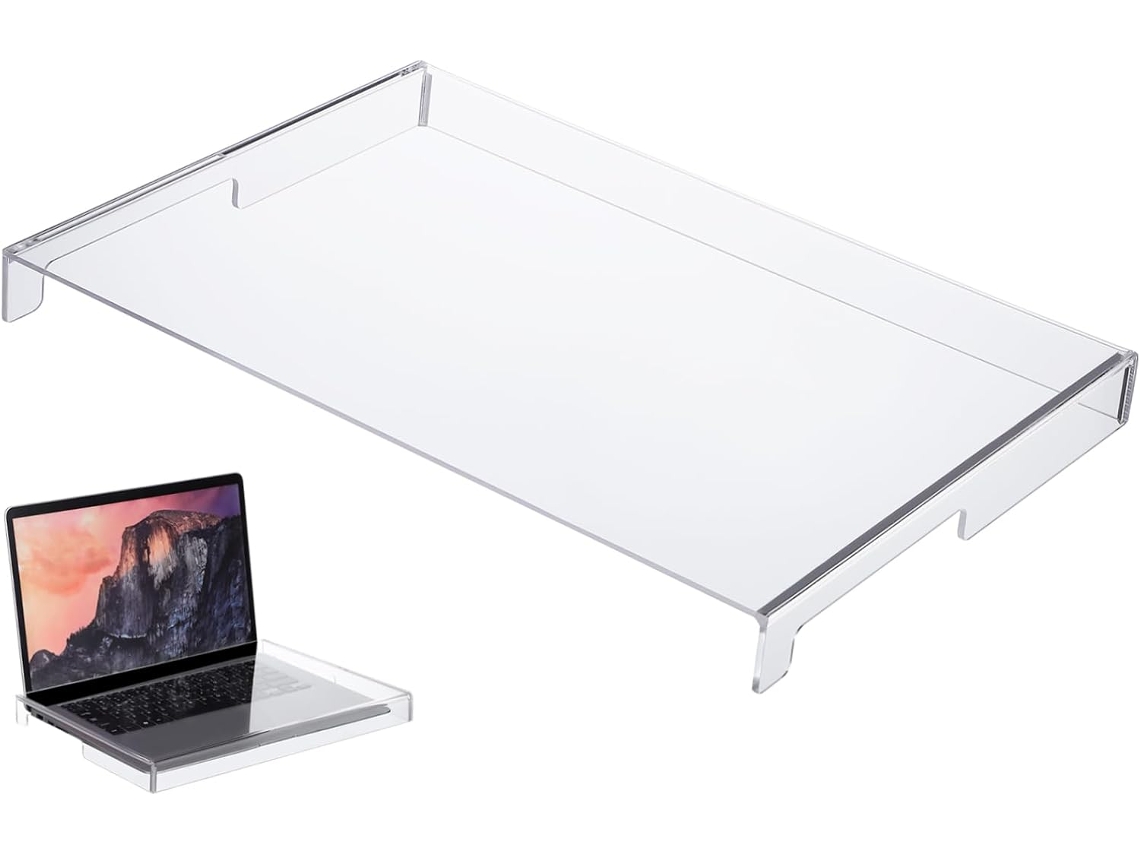 Capa De Teclado Para Laptop De 14 Polegadas Em Acrílico Transparente