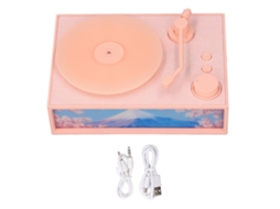 Lâmpada De Noite Com Alto-falante Bluetooth Vintage - Alto-falante Bt Retrô Para Quarto