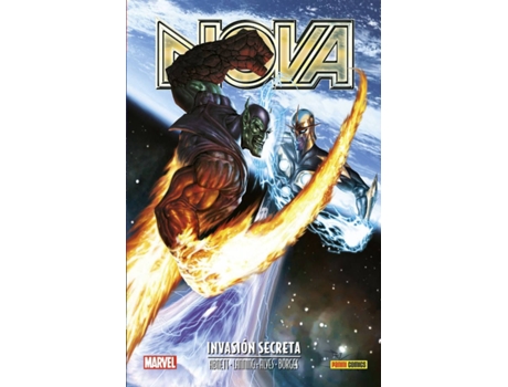 Livro Aniquilación Saga 12: Nova, Invasión Secreta de Dan Slott (Espanhol)