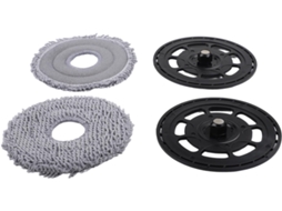 Staffa Per Mocio Aspirapolvere Con Cuscinetti In Microfibra, Kit Di