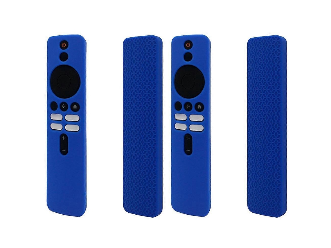 Capa Protetora De Silicone Azul Para Controle Remoto De Tv Box 4k De 2ª Geração
