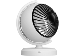 Ventilador De Mesa Para Quarto Com 5 Velocidades, Função Timer,