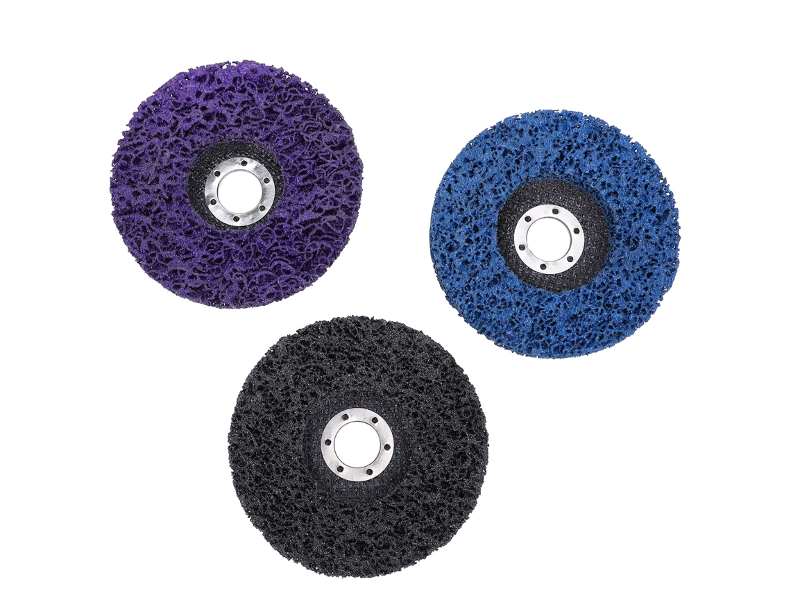 3pcs Disco De Polimento Resina Elástica 5in 125x22mm Ferramenta De Lixa Para Metal Madeira Plástico