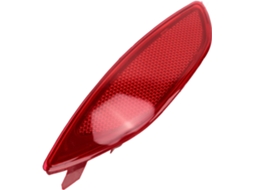 Refletor De Advertência Genérico Vermelho Para Choque Traseiro, Resistente À Chuva E A Impactos, Peça De Reposição Alta