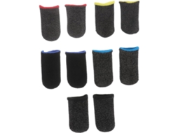 Lurelia Dedeiras Gaming Para Ecrã Tátil 5 Pares, Abs, Antiderrapante, Respirável, Absorção De Suor, Para Gaming Móvel E Ecrãs Táteis