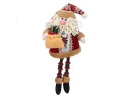Boneco Papai Noel Ornamento Natal Decor Mesa Festa