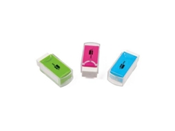 Borracha Liderpapel Pocketâ Com Protetor Plástico