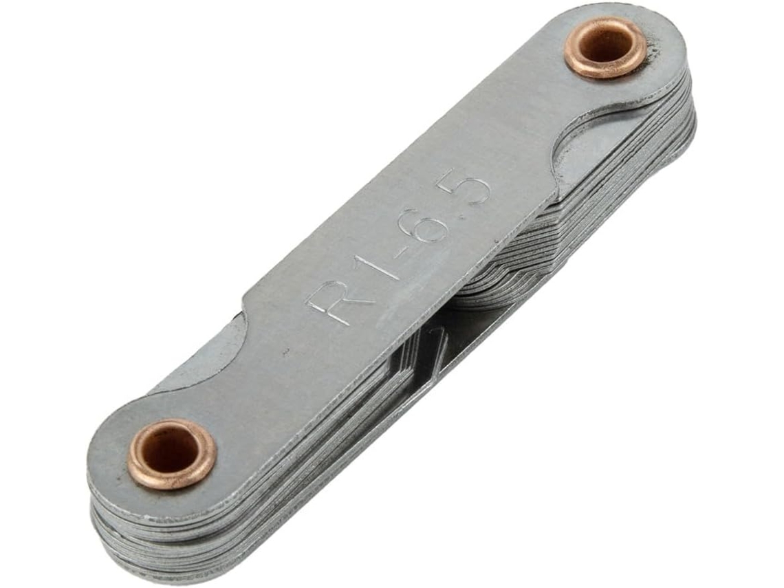 Ferramenta Prática Para Medição De Raio, R1 6 5a R26 80, Conjunto De Medidores Precisão Para Rosca E Ângulo Do Dente 1-6