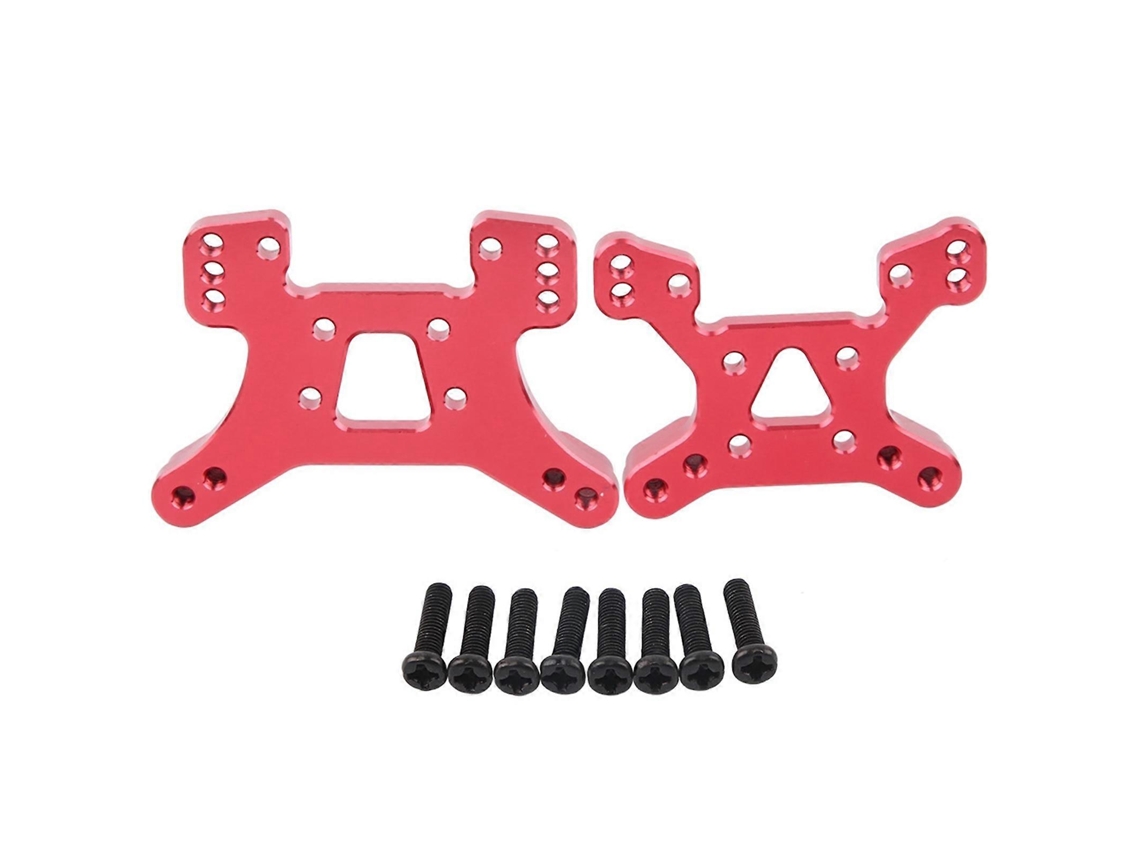 Conjunto De Torre De Amortecedor Dianteiro E Traseiro Para Carro Rc Wltoys 144001 1/14vayotoy