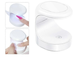 Mini Lâmpada Uv para Unhas de Gel com Secador Americano e Profissional LY EBIKE