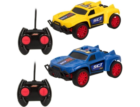 Pack 2 Carros Telecomandados SPEED & GO Rally (Idade Mínima: 4 Anos)