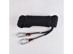 Corda Estática de Escalada 20m 10mm com Mosquetões AQUAFORGE