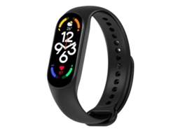 Capa para Xiaomi Smart Band 10/9/8 XIAOMOYU em silicone cor sólida preta