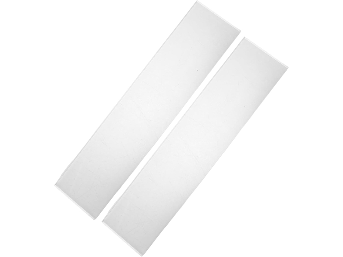 Conjunto De 2-prateleiras Flutuantes Acrílico 13-polegadas Para Armário Banheiro Substituição Prateleiras Remédios